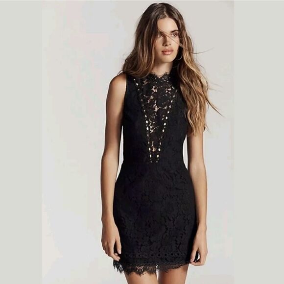 Free people Cherie Bodycon Mini Dress Size S - Picture 1 of 8